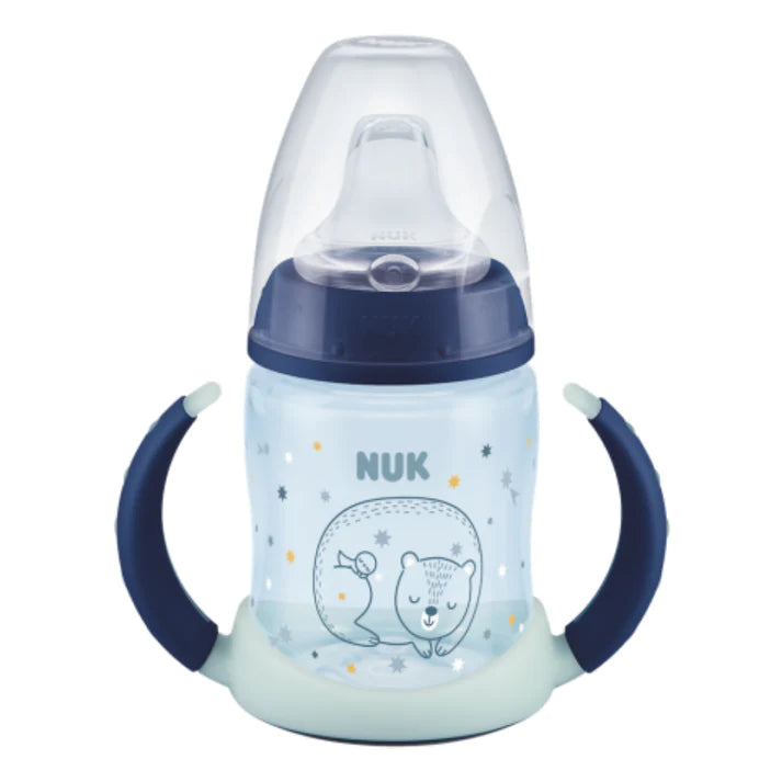 NUK Learner Bottle - Glow in the dark, Blå