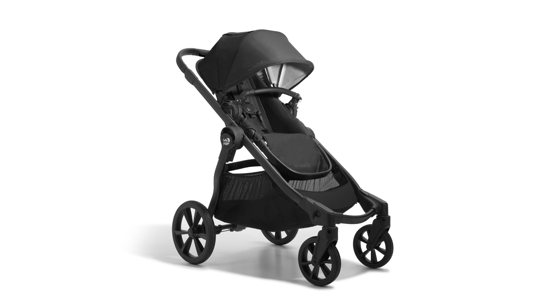 Baby Jogger City Select 2 Kombivogn Starter Set, Lunar Black