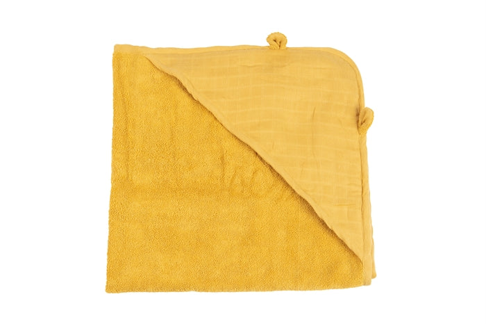 Markland Pure Badehåndklæde, Mustard