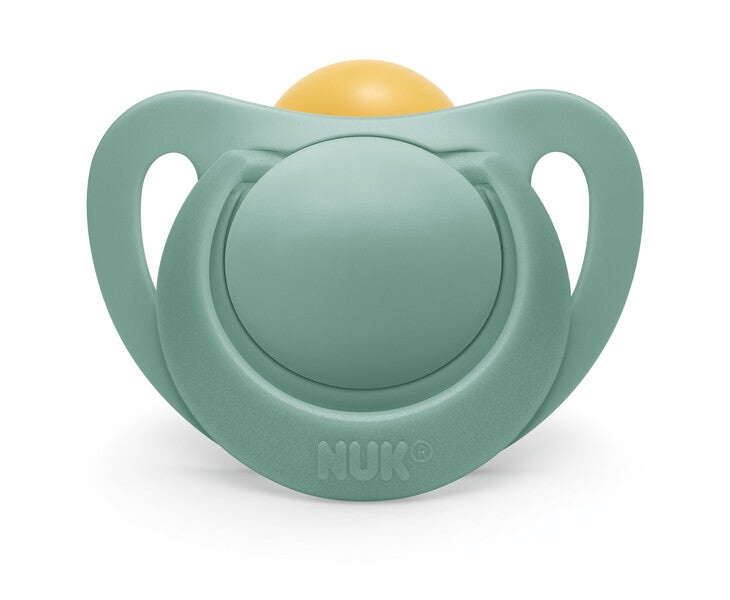 Nuk For Nature Latex Sut 0-6 mdr, Green ( 2 stk)